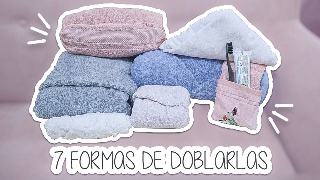Como Doblar Toallas Para Que Ocupen Poco Espacio