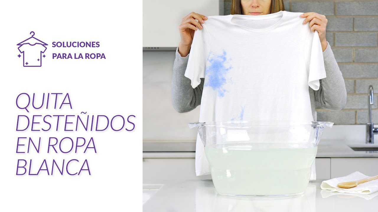 Como Quitar Lo Desteñido De La Ropa Blanca